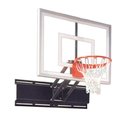 First Team First Team UniChamp III Steel-AcrylicAdjustable Wall Mounted Basketball System; Scarlet UniChamp III-SC
